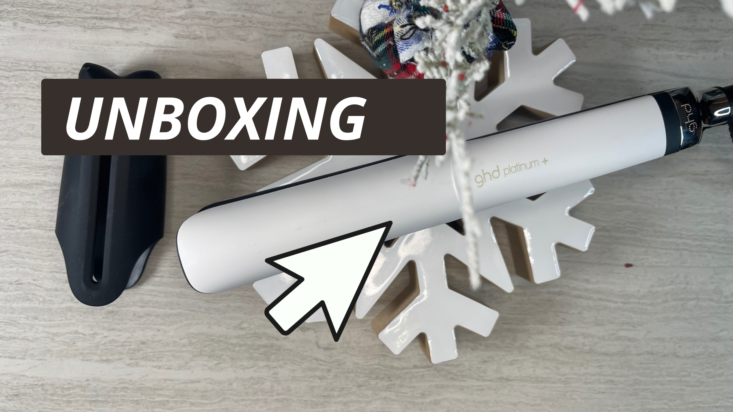 Watch Unboxing GHD Platinum Hair Straightener on Amazon Live